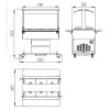 CAFETERIA AND BUFFET TABLE RADA MEP-11/7H 