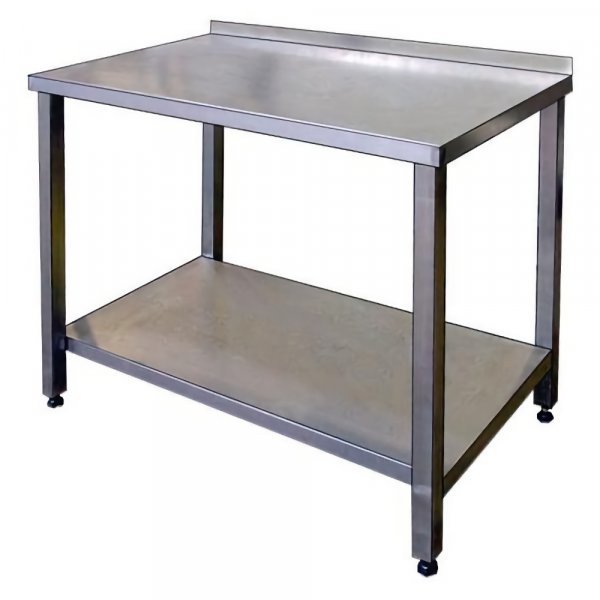 STAINLESS STEEL COMMERCIAL WORK TABLE