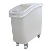FOOD AND INGREDIENTS BIN ON CASTORS 81L - JIWINS JW-S81, WHITE