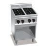 4-ZONE INFRARED TOP WITH STAND BERTO'S E6P4M/VTR PLUS 600